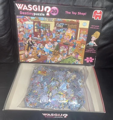 WASGIJ? 20 DESTINY 1000 PIECE PUZZLE THE TOY SHOP! JUMBO BOX HAS MINOR WEAR - Image 1 of 4