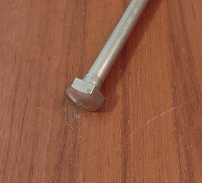 Nuevo perno de vástago de pluma de stock antiguo tamaño 8 1/2" x 5/16"   Foto 1 de 2