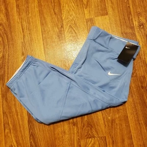 Nike Team Vapor Baseball Pants Men XL Carolina Blue BQ5400-448 New - Picture 1 of 7
