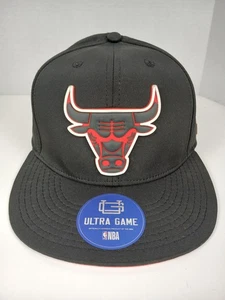 Chicago Bulls Mütze Ultra Game Snapback schwarz rot OSFM NBA Team Farbe Kappe neu mit Etikett - Bild 1 von 13