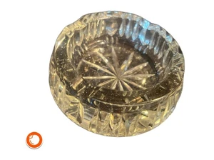 1970er originaler schwerer Glasascher Aschenbecher Sammler  12cm 0,5kg - Bild 1 von 4