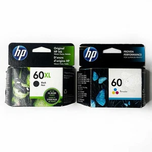 HP 60XL Tintenpatrone Kombipack schwarz und dreifarbig - nagelneu versiegelt - Bild 1 von 2