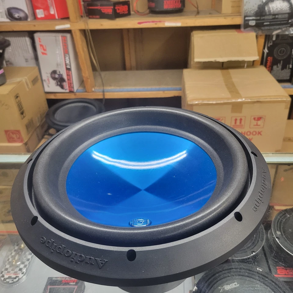 Audiopipe TXX-APD-12BL 12 pulgadas doble 4 ohmios woofer invertido color caramelo sub Foto 1 de 4
