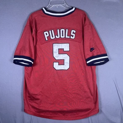 Camiseta De Colección Cardenales de San Luis Colección Cooperstown y Nike #5 Albert Pujols XL Foto 1 de 4