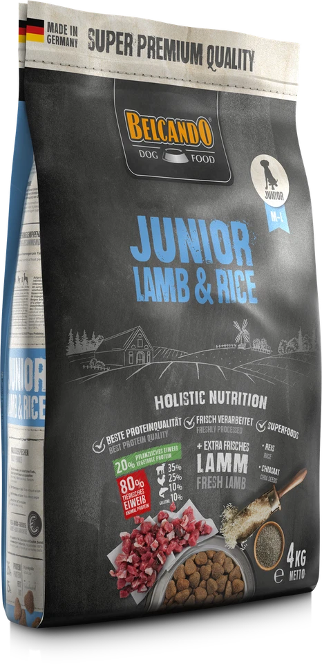 (4 /kg) Belcando Junior Lamb & Rice 4 Kg
