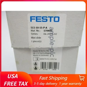 NEW FESTO SLS-10-15-P-A 170493 NSMP - US STOCK - Picture 1 of 6