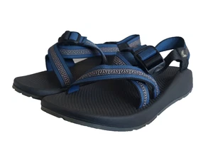 Chaco Herren Größe 10 Z1 klassische Wandern Outdoor Sandalen blau schwarz Vibram Sohlen - Bild 1 von 11