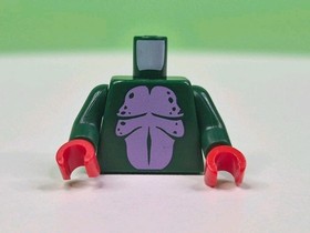 LEGO TORSO for Scooby-Doo Swamp Monster/Mr. Brown Minifigure Scd014 - CRACKED
