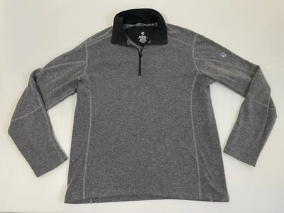 Kuhl Pullover Revel Sweater Mens Medium Gray Half Zip  Outdoor - Image 1 of 4