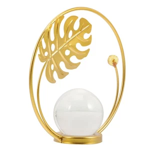 Crystal Ball Decoration Office Cute Room Ornaments for Living with Metal Stand - Picture 1 of 12