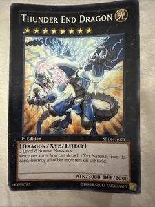 Yu-Gi-Oh! - Thunder End Dragon 2014 SP14-EN021 Common 1st Edition - Picture 1 of 3