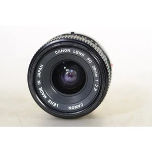 Canon Fd / Mf 28mm 1:2.8 Wide Angle Lente - Fd 2,8/28 Lente Gran Angular - Imagen 1 de 7
