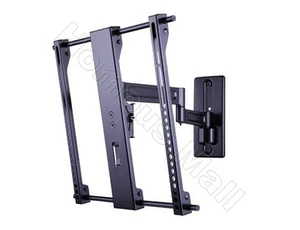 Sanus Simplicity 19"–47" SMF2 Full-Motion Ultra-Thin Tilt | Swivel TV Wall Mount - Picture 1 of 8
