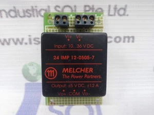 Melcher 24IMP12-0505-7 DC to DC Converter Melcher The Power Partners - Picture 1 of 9