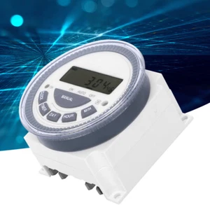 TM619H-2 Digitale Zeitschaltuhr Zeitschalter DC12V Timer Programmierbar Schalter - Bild 1 von 12