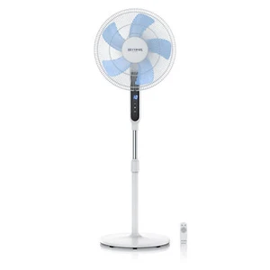 Brandson EL Standventilator DC Motor 12 Geschwindigkeitsstufen Timer Weiß - Bild 1 von 7