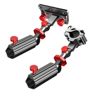 Fishing Chair/Tackle Box Mounted Rod Holder Universal Fixing Brackets Rotating - Picture 1 of 10