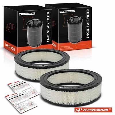 2x Filtro de aire del motor para Chevy Impala 59-66 GMC 3500 Buick Estate Wagon Volvo Foto 1 de 4