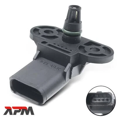 Pressione Molteplice Sensore per VW Golf V VI Audi A3 A4 A5 A6 A7 A8 Q5 Q7 1.6 - Immagine 1 di 4