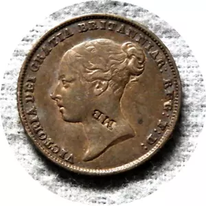 elf Great Britain 6 Pence 1846 Victoria Silver with MB counterstamp - Picture 1 of 2