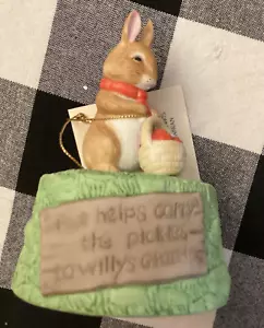 Neu mit Etikett Foxwood Tales musikalische Raute Kaninchen hilft Gurken zu tragen spielt über dem Regenbogen - Bild 1 von 6