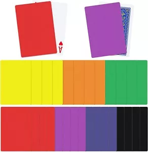 28 paquetes de cartas cortadas de plástico de póker para jugar, - Imagen 1 de 6