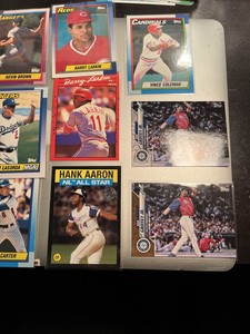 Hank Aaron 2021 Topps NL ALL STAR Black Parallel 299/299 & Ken Griffey JR SP +++