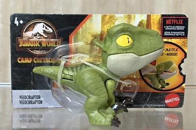 2020 Jurassic World Camp Cretaceous Velociraptor Short Card - Image 1 of 3