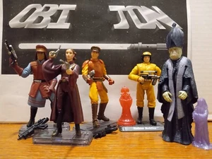 Hasbro Star Wars Lot of 5, 3.75" Phantom Menace Figures - Picture 1 of 1