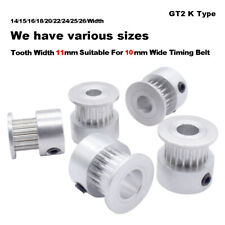 GT2 Idler Timing Drive Pulley 14/15/16/18~26 Tooth,For 10mm Synchronous Belt CNC