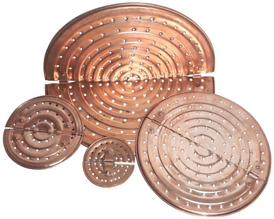 Dr. Richter Maischesieb aus Kupfer Anbrennschutz 5, 10, 15, 20, 25, 35, 40, 50 L - Bild 1 von 4