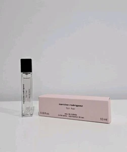 Narciso Rodriguez For Her EDT 10ml Travel Size Perfume Womens. New. Genuine - Picture 1 of 2
