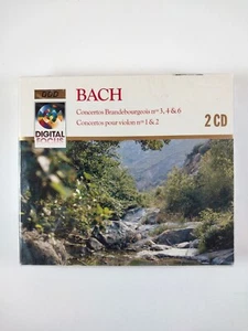 Bach - Concertos Brandebourgeois 3 4 6 / pour Violon 1 & 2 (2 CDs, 1995) Sealed - Imagen 1 de 3