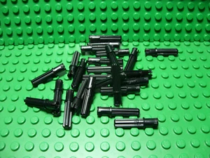 ** 25 CT SET ** LEGO NEU schwarz Technic Pin 3L mit Achsende (A-41) - Bild 1 von 1