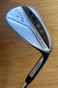 Ex Demo Callaway Jaws Raw Lob Wedge 58° Dynamic Gold Spinner 115g RECHTSHAND W19 - Bild 1 von 6