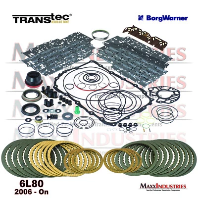 Kit maestro de reconstrucción de transmisión 6L80 menos aceros - juntas sellos BW fricciones Foto 1 de 4