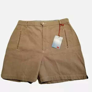 Pantalones Cortos para Caminar Gloria Vanderbilt Para Mujer Talla 14 Tostado "Helecho" Tictac Rayas NUEVO - Imagen 1 de 11