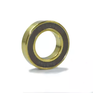 OMNI Racer Worlds Lightest TiN Titanium Ceramic Bearing: 6902, 61902 15x28x7mm  - Picture 1 of 11