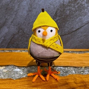 Target 2020 Hyde & EEK! Featherly Friends FILBERT Fall Harvest Fabric Bird - Picture 1 of 5