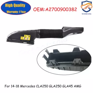 Manguera de conducto de admisión de filtro de aire para Mercedes 2700900382 2014-18 CLA250 GLA220 - Imagen 1 de 5