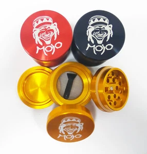 Mojo Aluminium 4 Teile Kräuterschleifer 45 mm Budgetschleifer - Bild 1 von 1