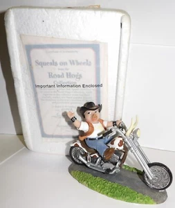 Estatuilla Hamilton Road Hogs Collection SQUEALS ON WHEELS con caja y certificado - Imagen 1 de 10