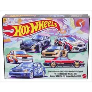 MATTEL: Hot Wheels Japanese Car Culture 6 Pack NEW - Picture 1 of 2