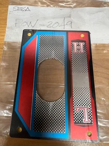 Sega - Power Drift- Shift Plate -Part # POW-2049 - NOS - Picture 1 of 1