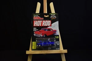 Revista Racing Champions Hot Rod Die Cast Car Sellado '55 Chevy Bel Air - Imagen 1 de 2