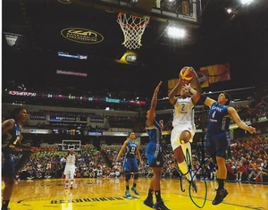 ERLANA LARKINS Signed 8 x 10 Photo WNBA Basketball INDIANA FEVER Free Shipping - Picture 1 of 1