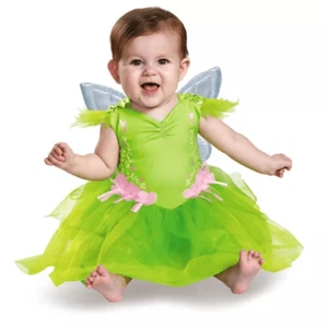 Disguise Infant Girls' Tinker Bell Deluxe Costume 6-12 Months - Picture 1 of 8