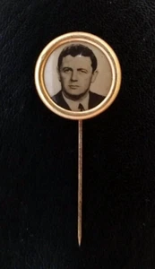 Space Astronaut Volkov Pin Badge Soviet Program Soyuz 7 Rocket USSR 1969 - Picture 1 of 2