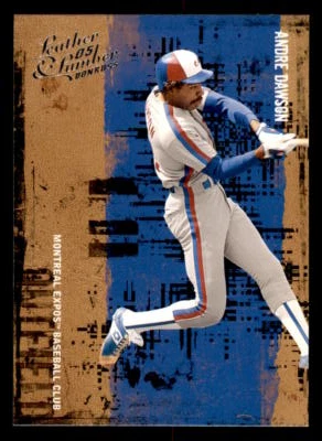 2005 Donruss Leather & Lumber  #137 Andre Dawson Montreal Expos - Image 1 of 2