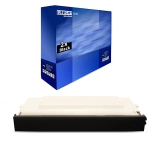2x Toner Noir Remplace Lexmark C500H2KG - Photo 1/3